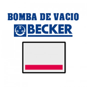 ENVASADORA LONG. 31 CM SELLADO BOMBA BECKER